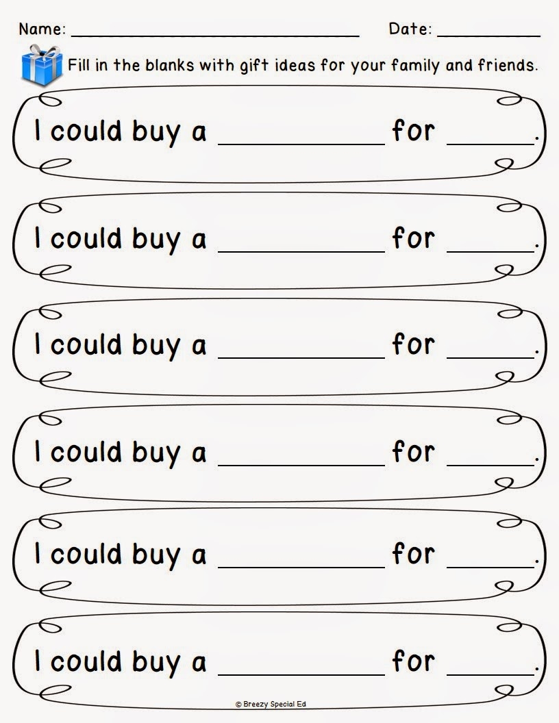 Special Education Worksheets Free Printable Printable Worksheets