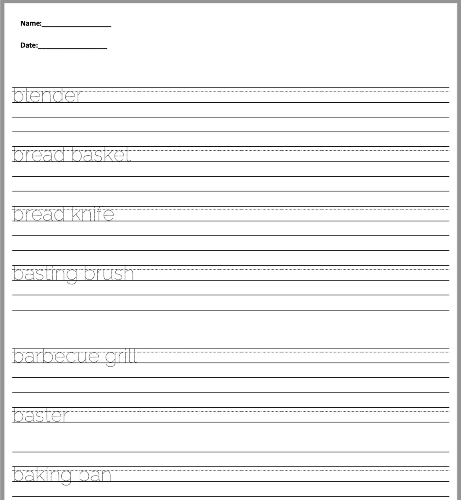 Writing Worksheet Generator Printable Worksheets