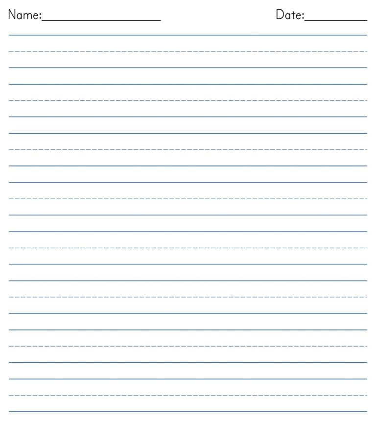 Blank Document To Type On - Printable Worksheets