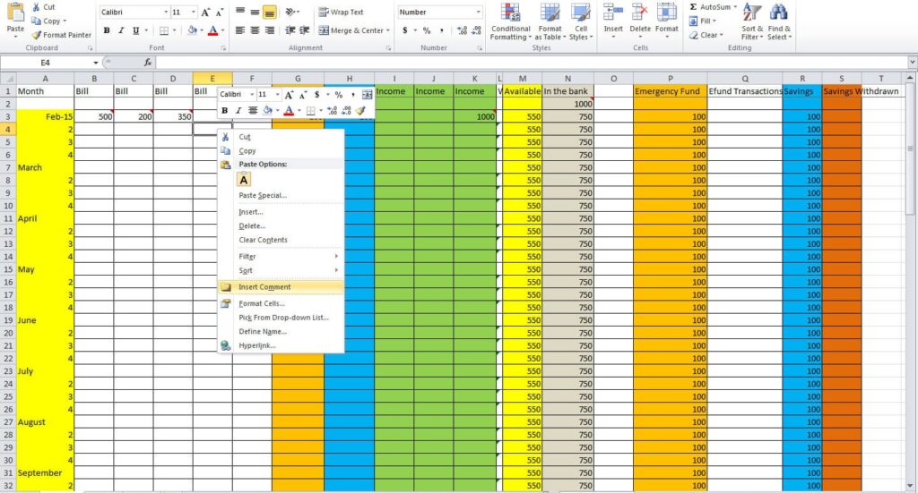 3 Essential Tips For Creating A Budget Spreadsheet Tastefully Eclectic