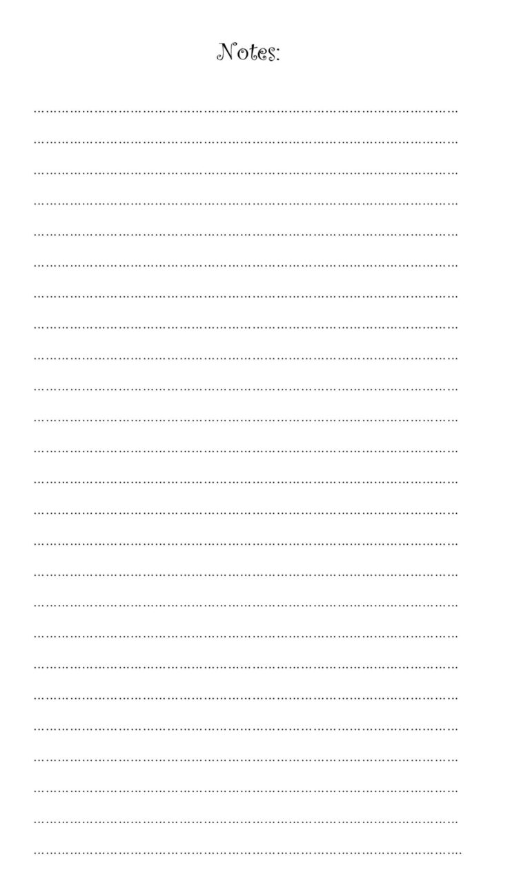 Free Blank Page For Typing - Printable Worksheets