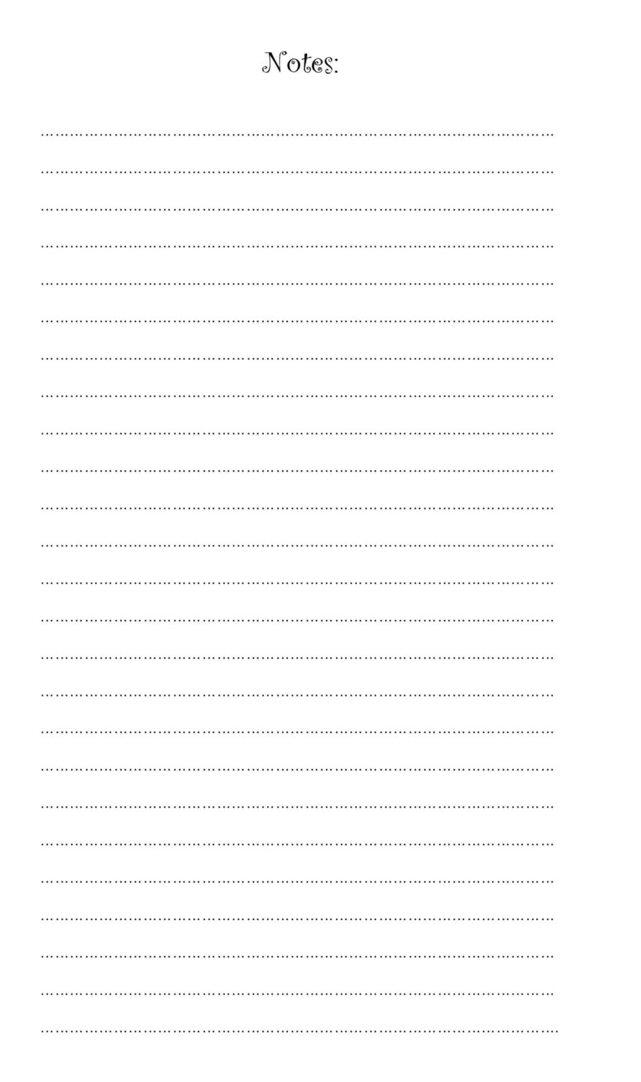 Free Blank Page For Typing - Printable Worksheets