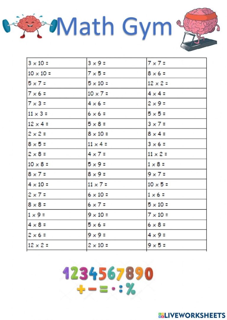 Multiples Of 4 Worksheets - Printable Worksheets