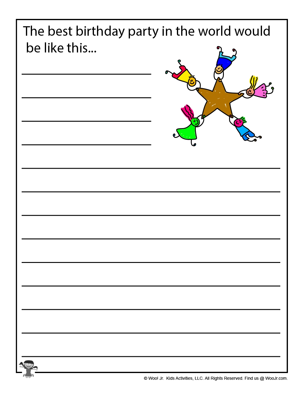 Creative Writing Worksheets For Kids Printable Worksheets