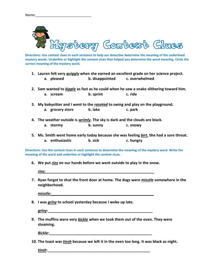 context-clues-worksheets-multiple-choice-with-answers-pdf-printable-worksheets