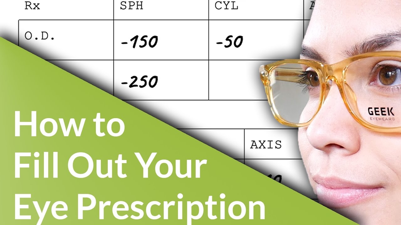 Convert Eyeglass Prescription To Reading Glasses How To Guide RX Safety