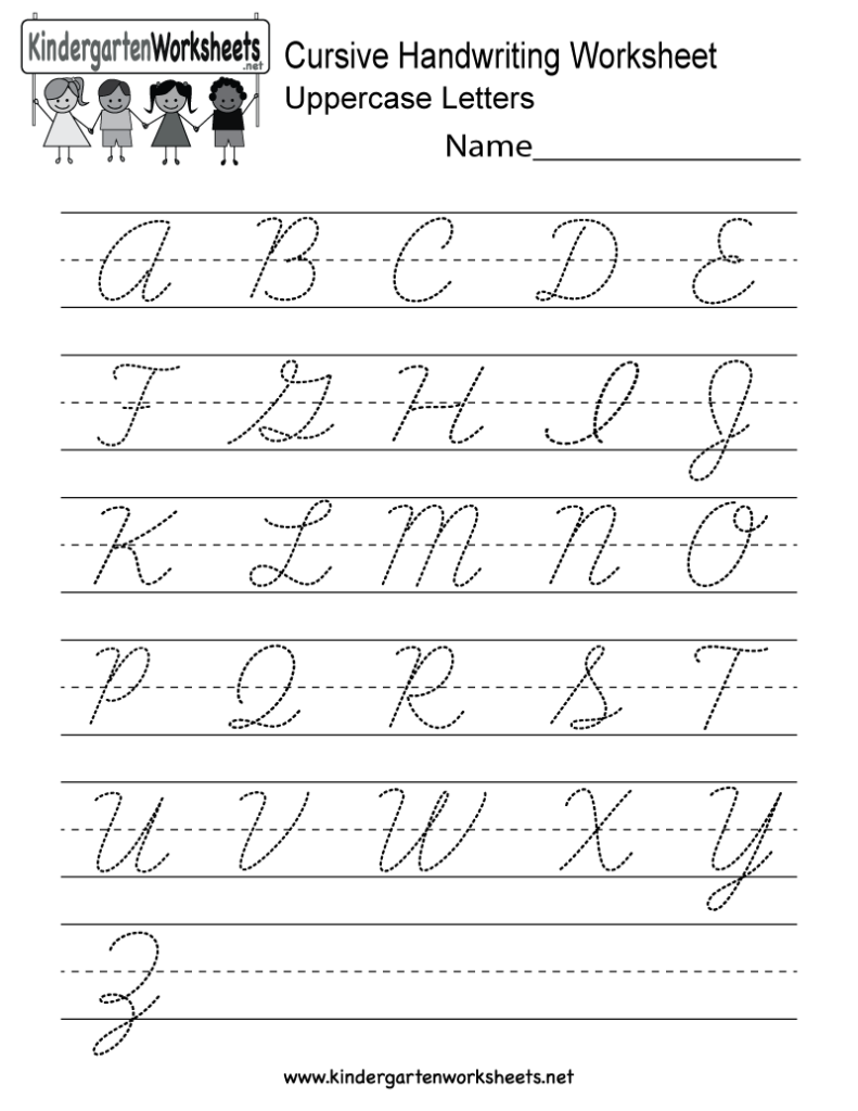 Free Cursive Handwriting Practice Pages