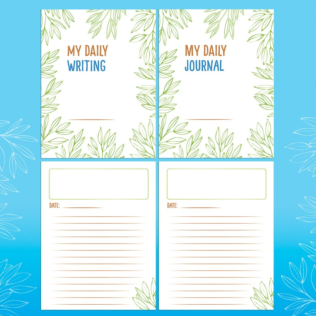 Free Printable Writing Journals
