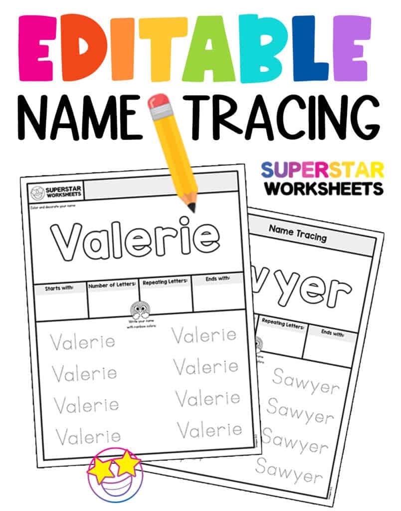 Editable Worksheet Templates Free