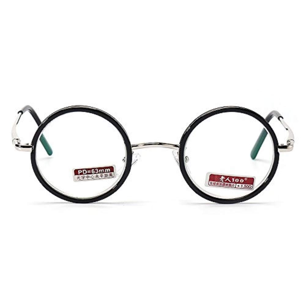 EgBert Retro Round Light Weight Magnifying Best Reading Glasses Fatigue Relief Strength 1 5 Amazon de Health Personal Care