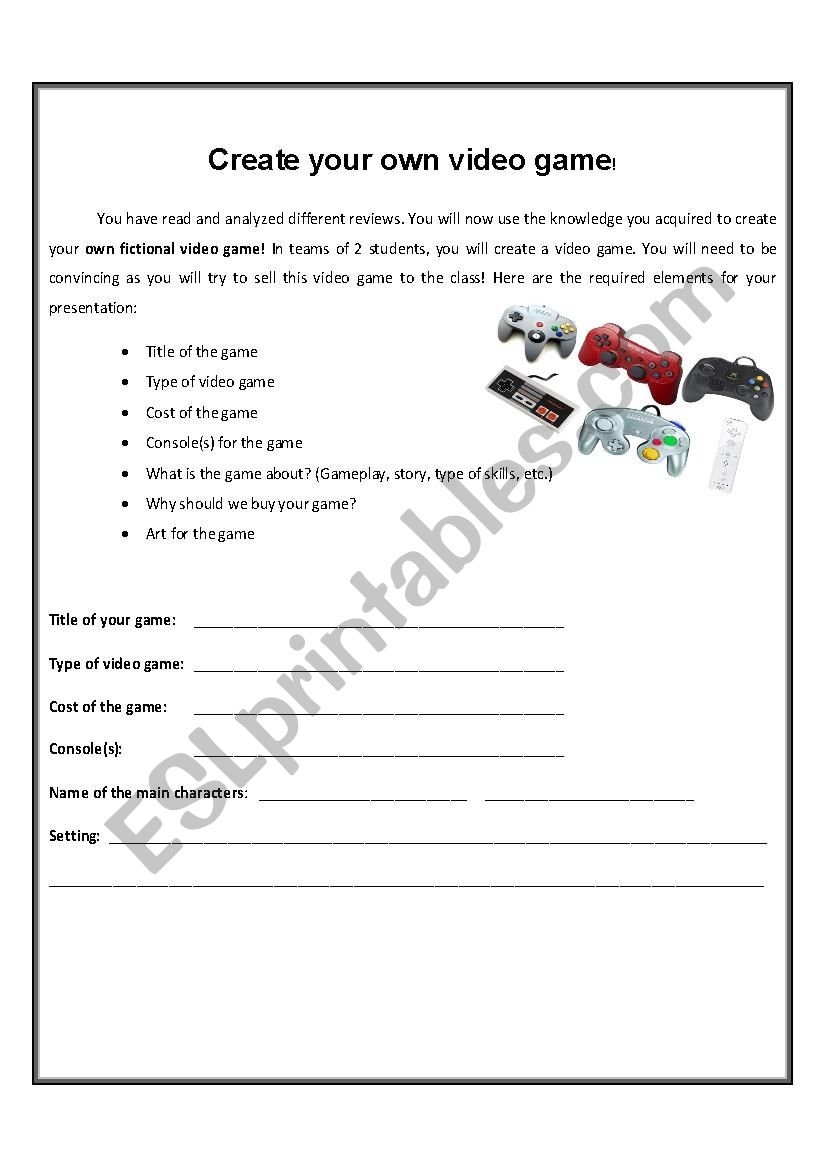 Video Worksheet For Students