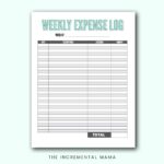 Free Blank Budget Worksheet Printable - Printable Worksheets