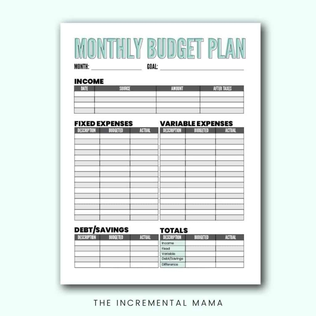 Budgeting Worksheets Free Printable Pdf - Printable Worksheets