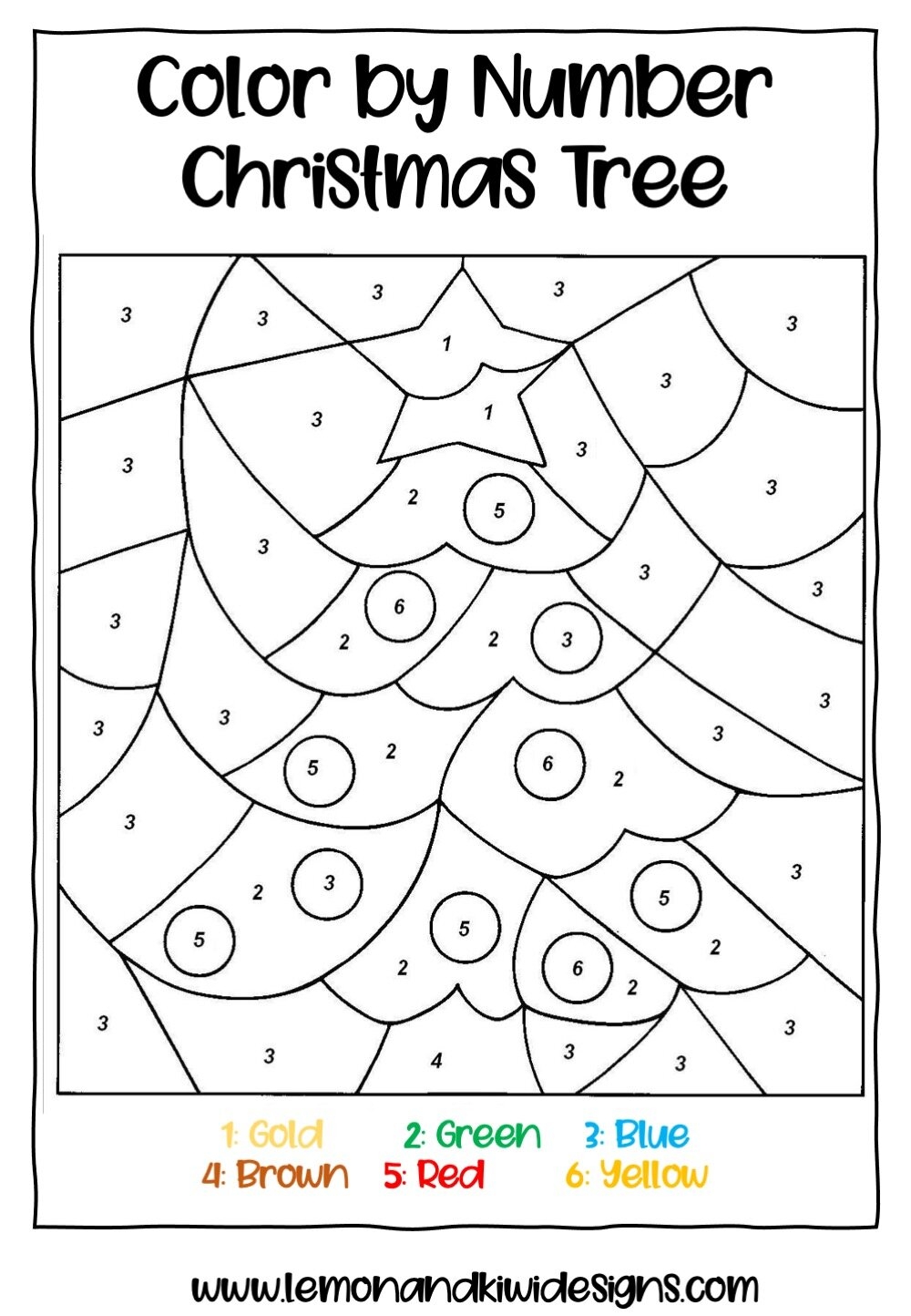 Free Christmas Math Printable Activity Book Lemon Kiwi Designs
