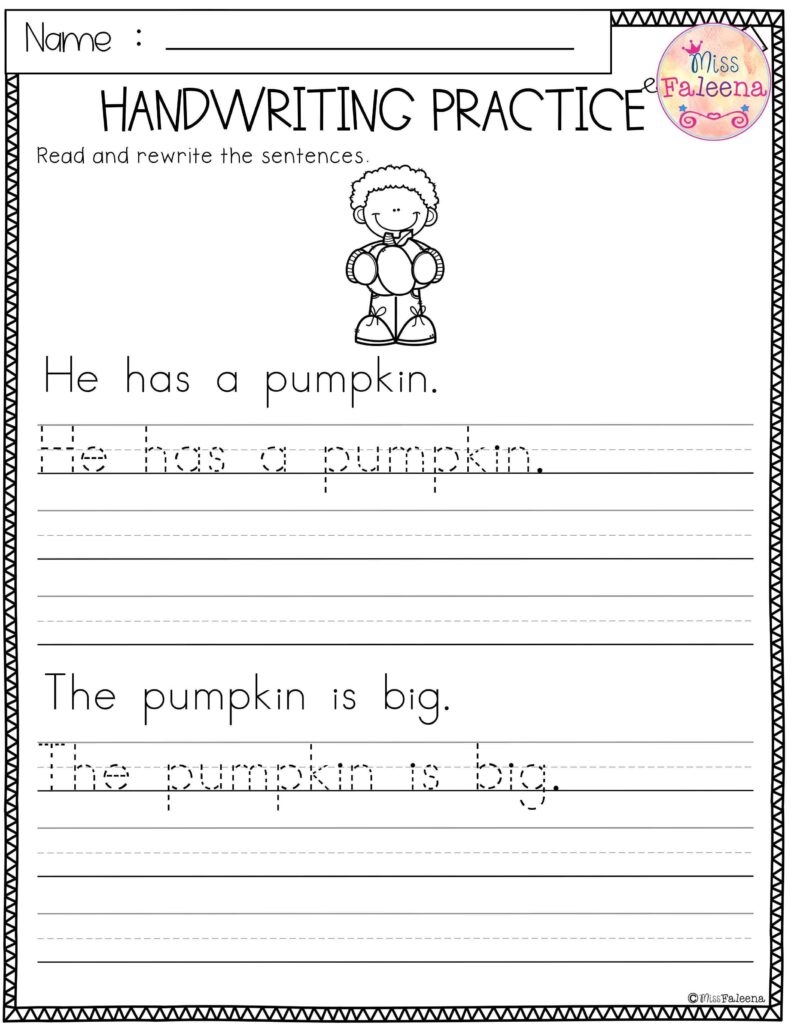 Writing Sentences Worksheets For 1st Grade Pdf