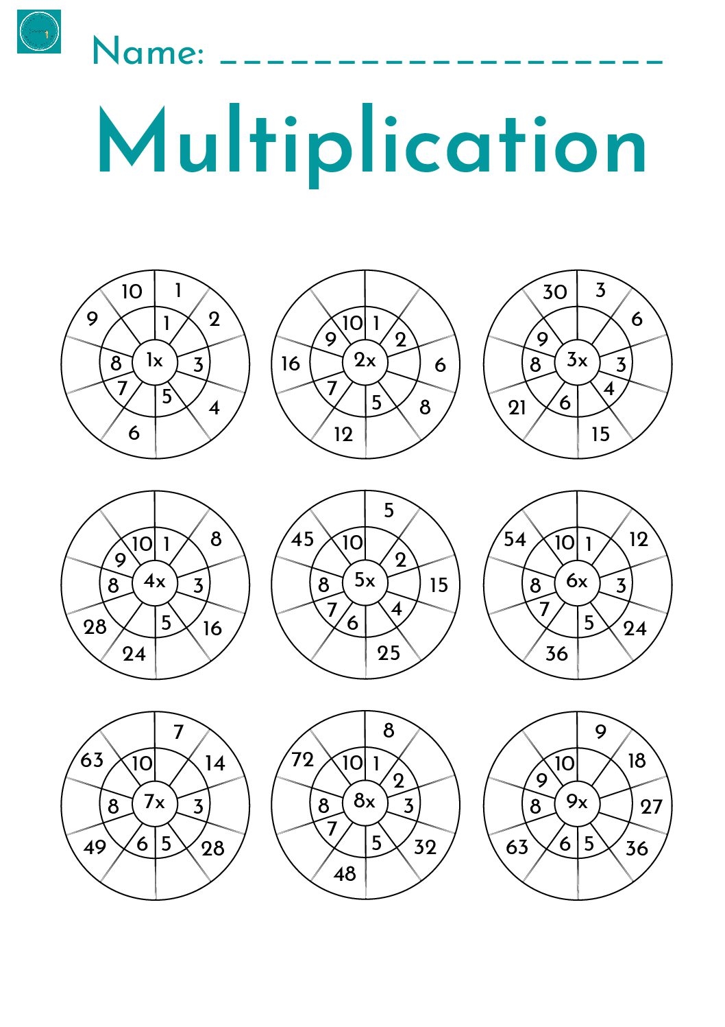 Free Math Multiplication Teacha 