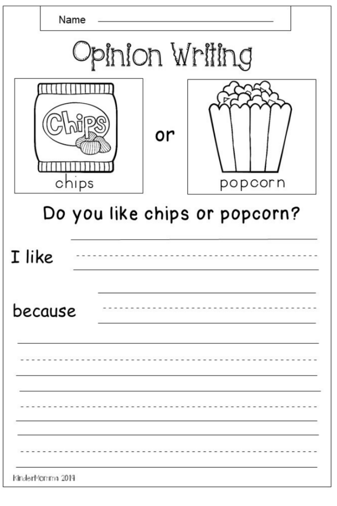 Free Writing Worksheets For 1st Grade