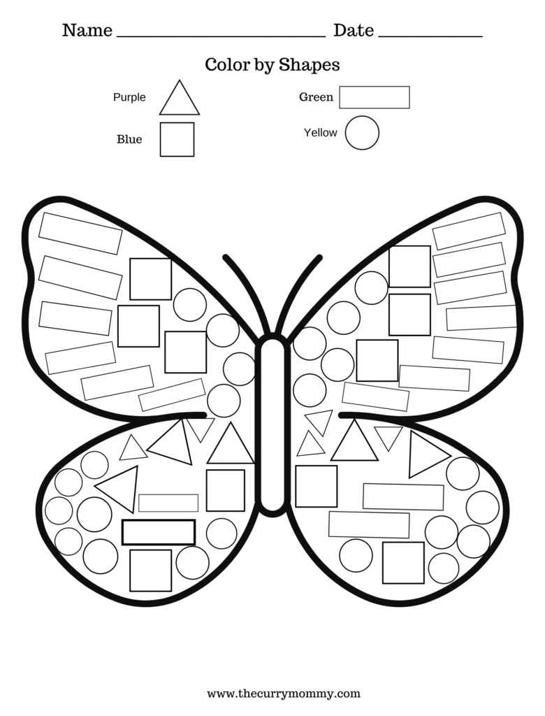 Easy Printable Worksheets For Kids