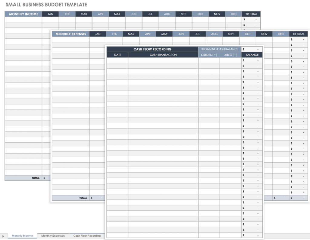 Free Printable Budget Templates Excel