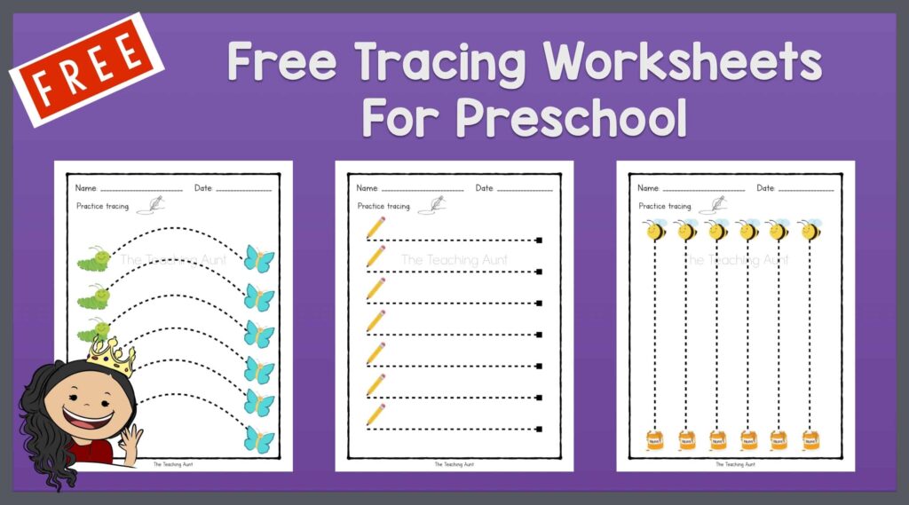 Free Printable Preschool Tracing Papers