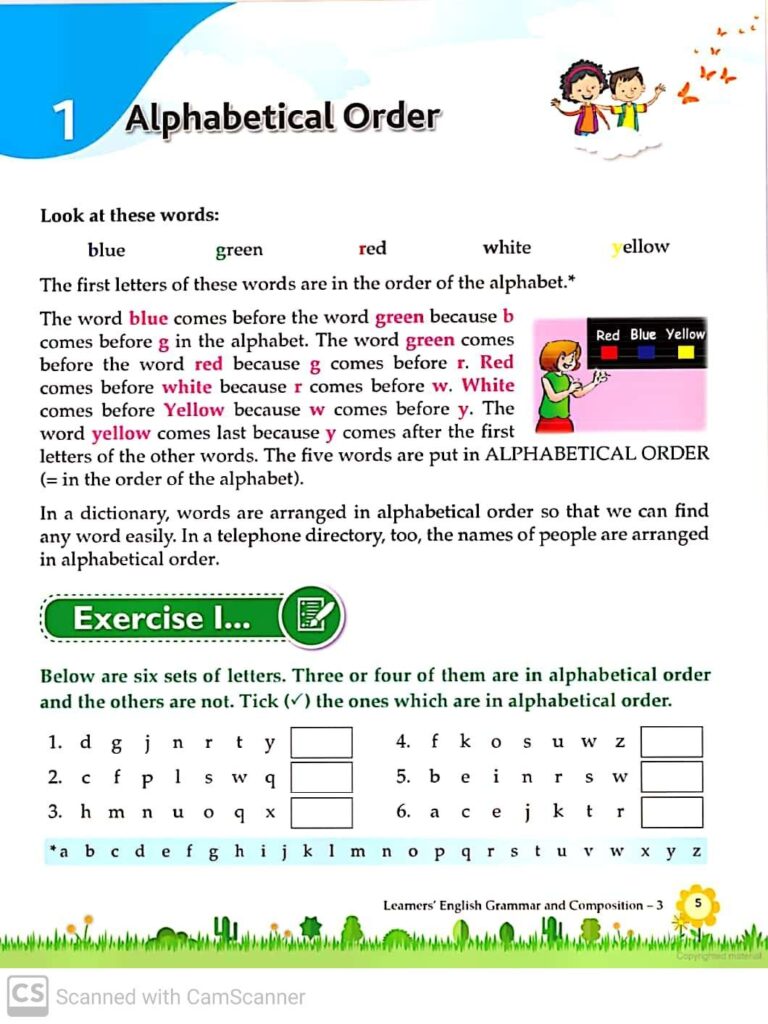Grammar And Composition Worksheets For Grade 3 Teaching Kids To Read And Write