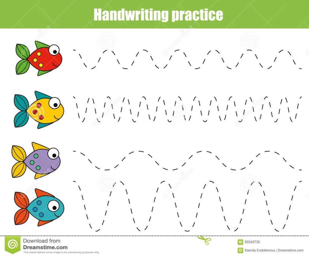 Writing Exercises For Kids Printable
