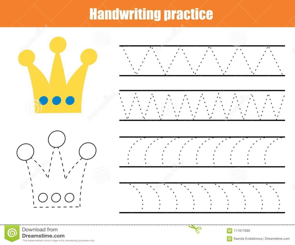 Free Kids Writing Practice Sheets