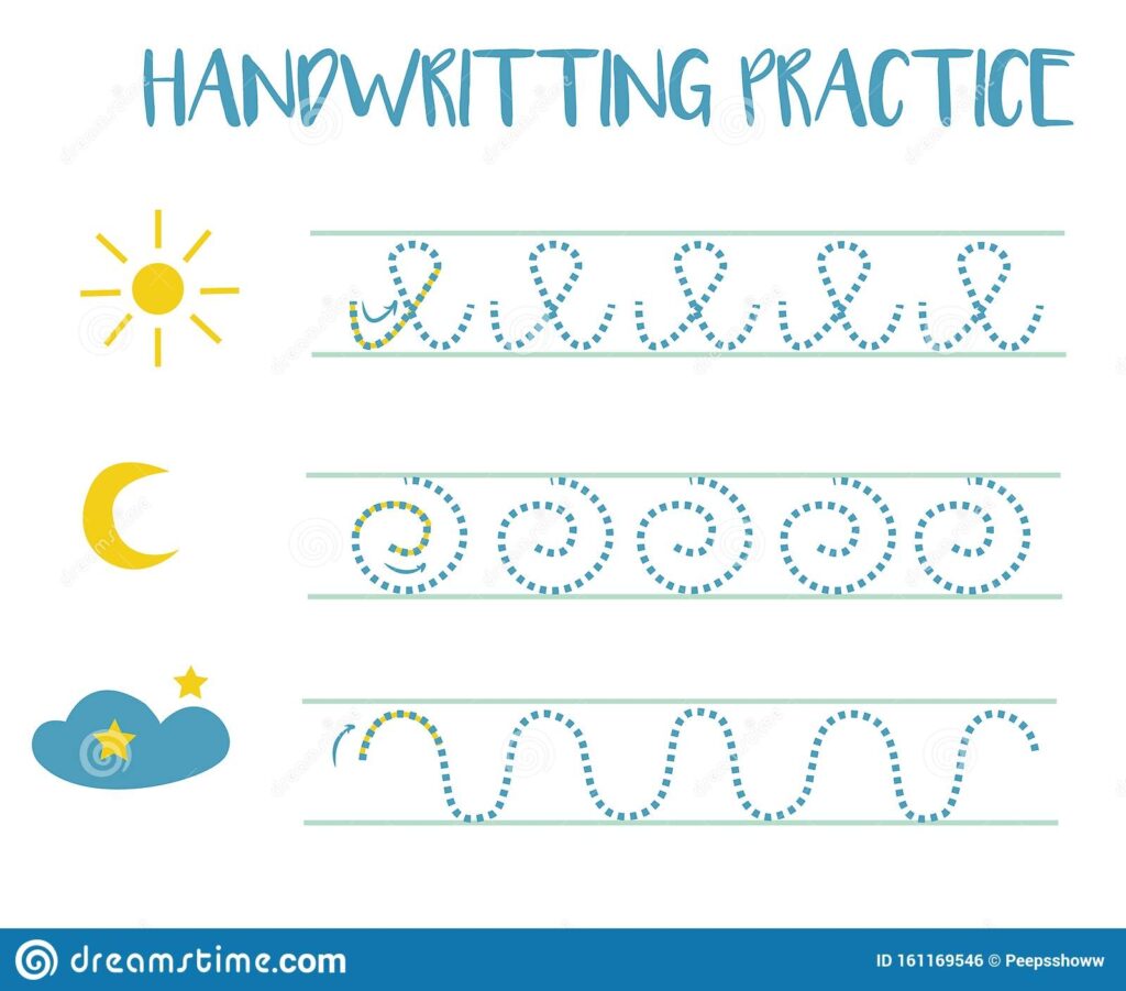 Preschool Handwriting Practice Printable
