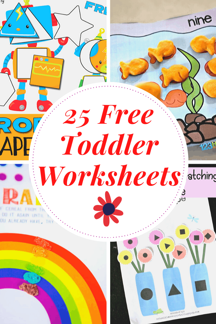 Printable Worksheets For Toddlers Age 3