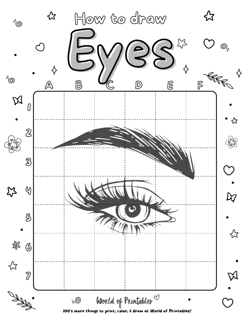 Free Printable Eye Worksheets