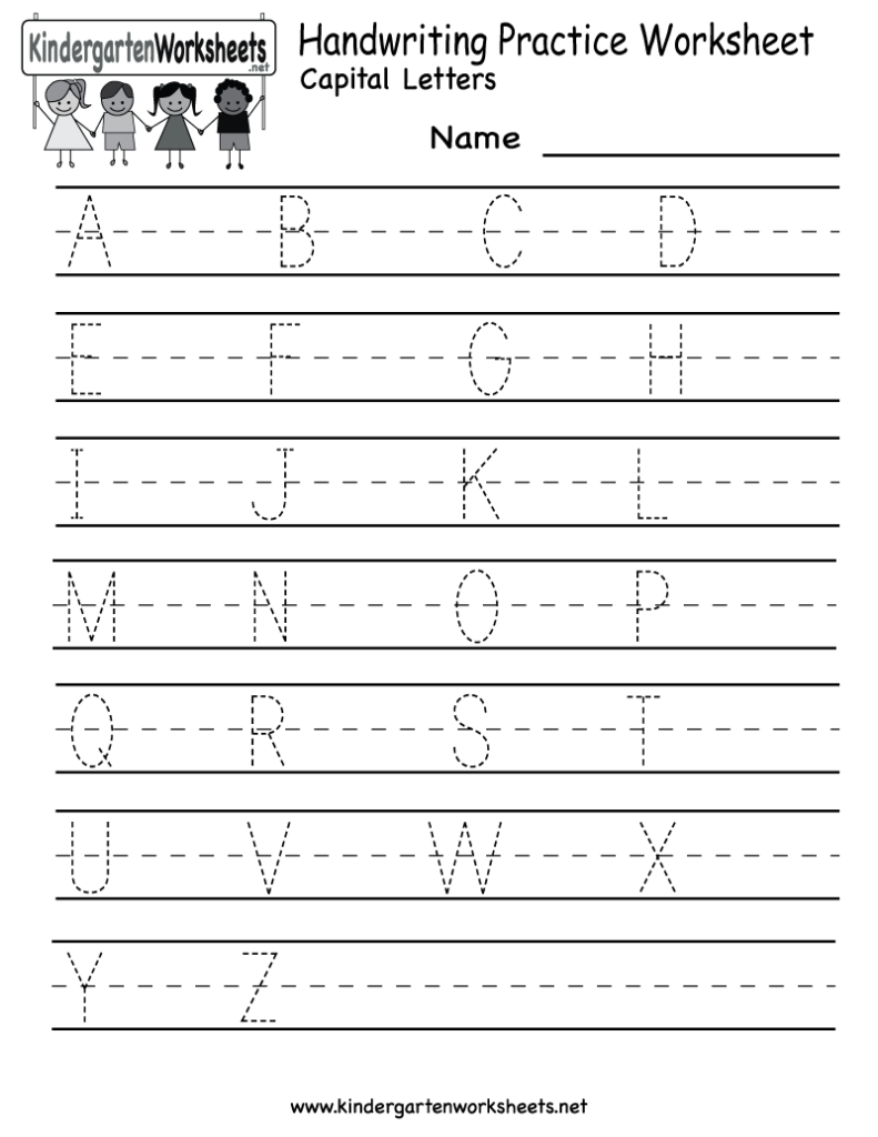 Free Printable Writing Letters Worksheets