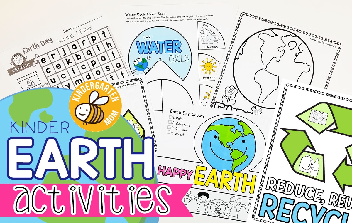 Earth Day 2018 Printable Worksheets