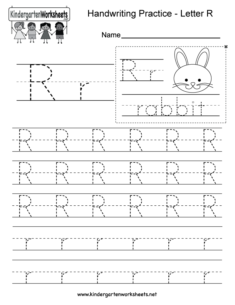 Letter R Printable Worksheets