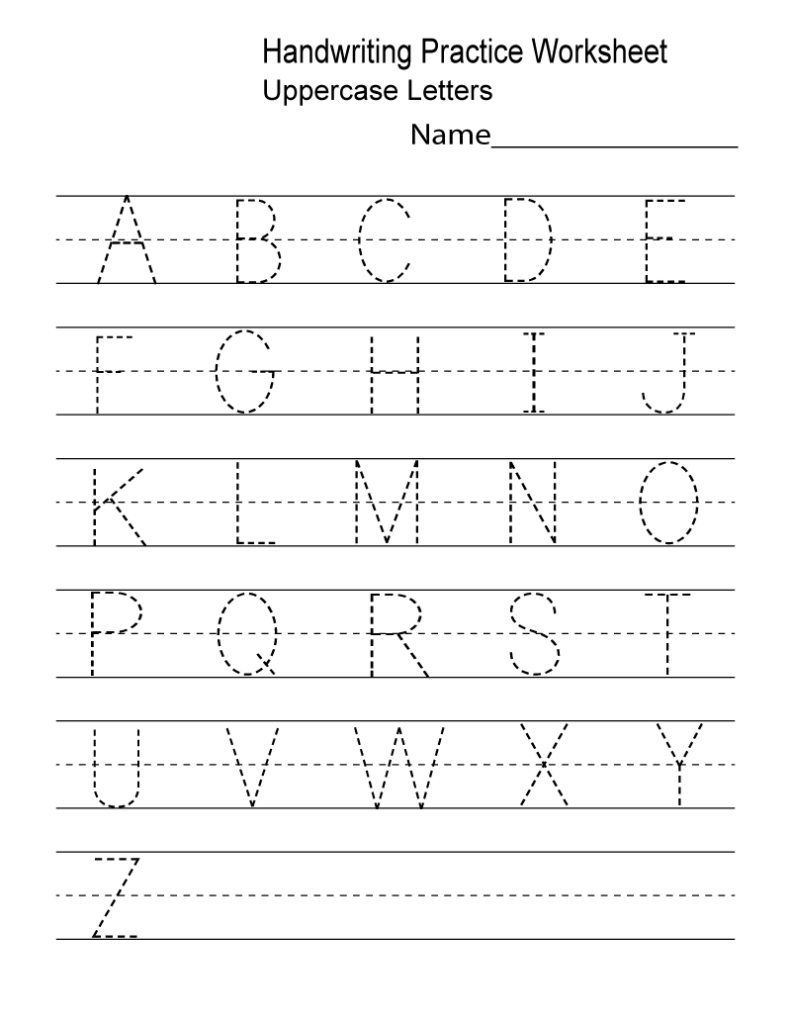 Kindergarten Worksheets PDF Free Download Handwriting Practice Sheets Handwriting Worksheets For Kids Handwriting Worksheets