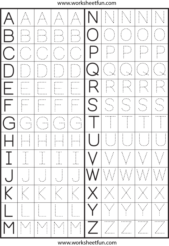Letter Tracing Tracing Worksheets Atividades Com O Alfabeto Planilhas De Caligrafia