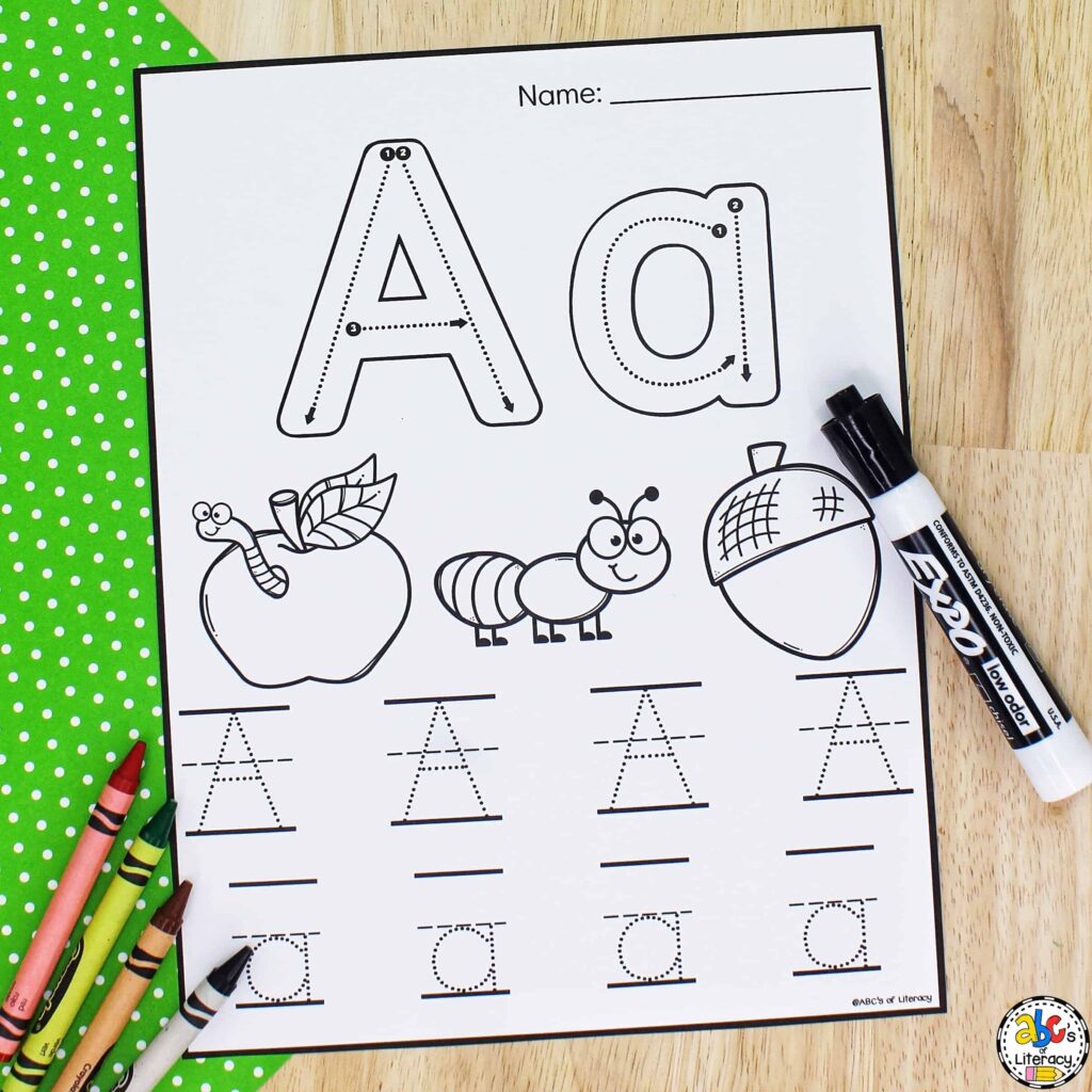 Free Preschool Alphabet Worksheets Pdf