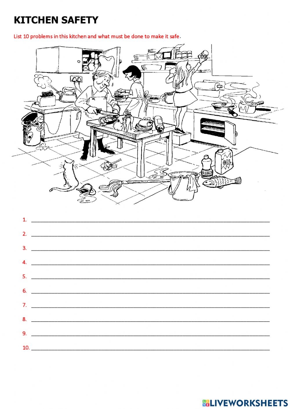 Food Safety Worksheet For Students Printable Worksheets