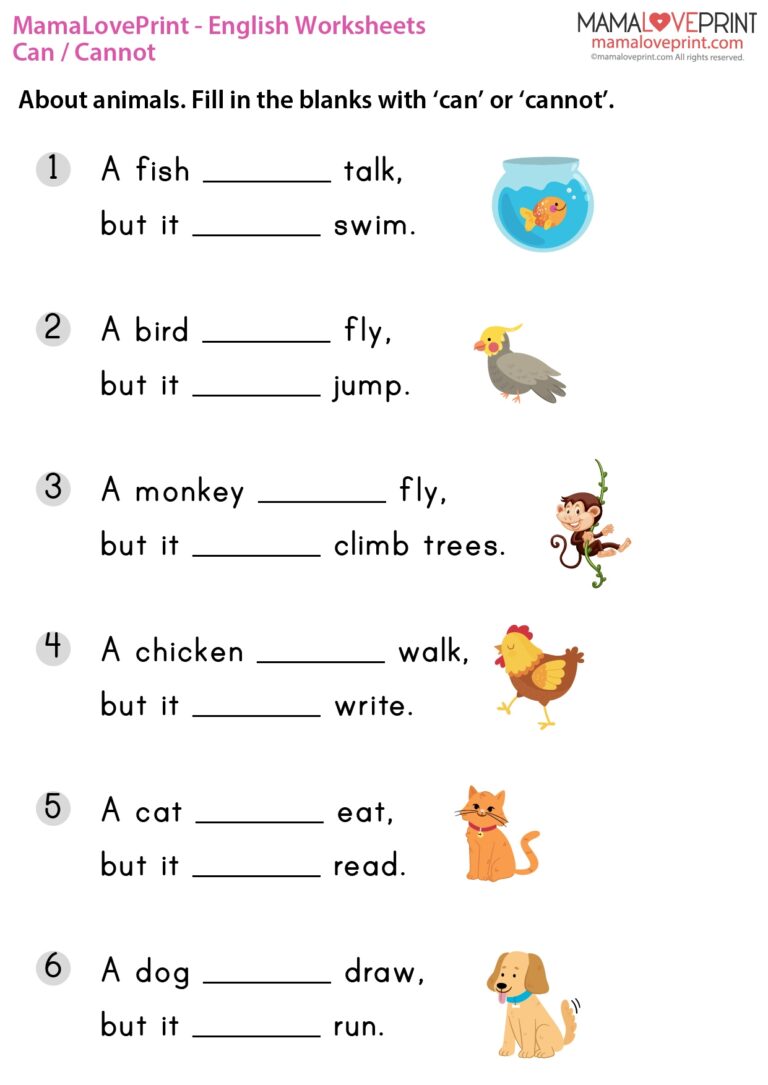 Grade 1 English Worksheets Pdf - Printable Worksheets