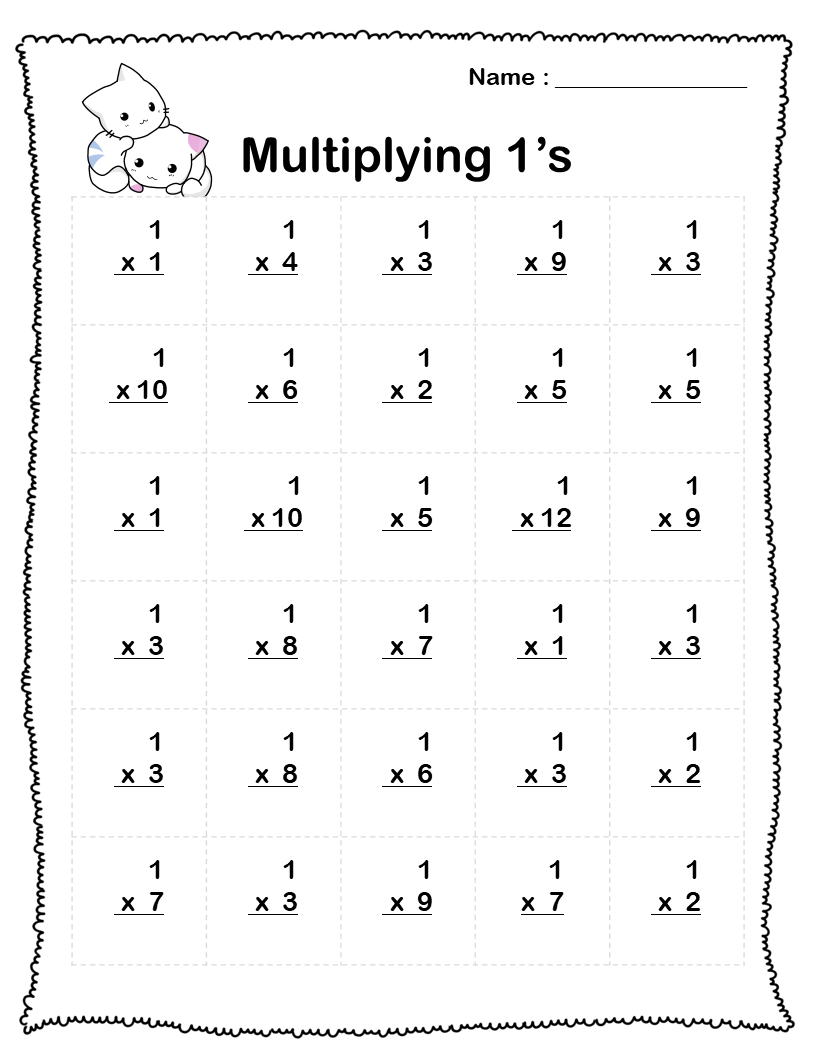 Multiplication Worksheets 5 Printable Worksheets PDF Your Home Teacher