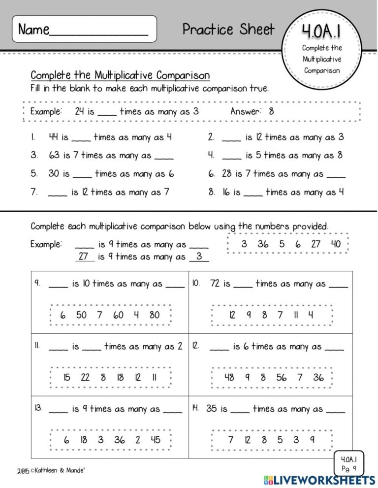 multiplication-as-a-comparison-worksheet