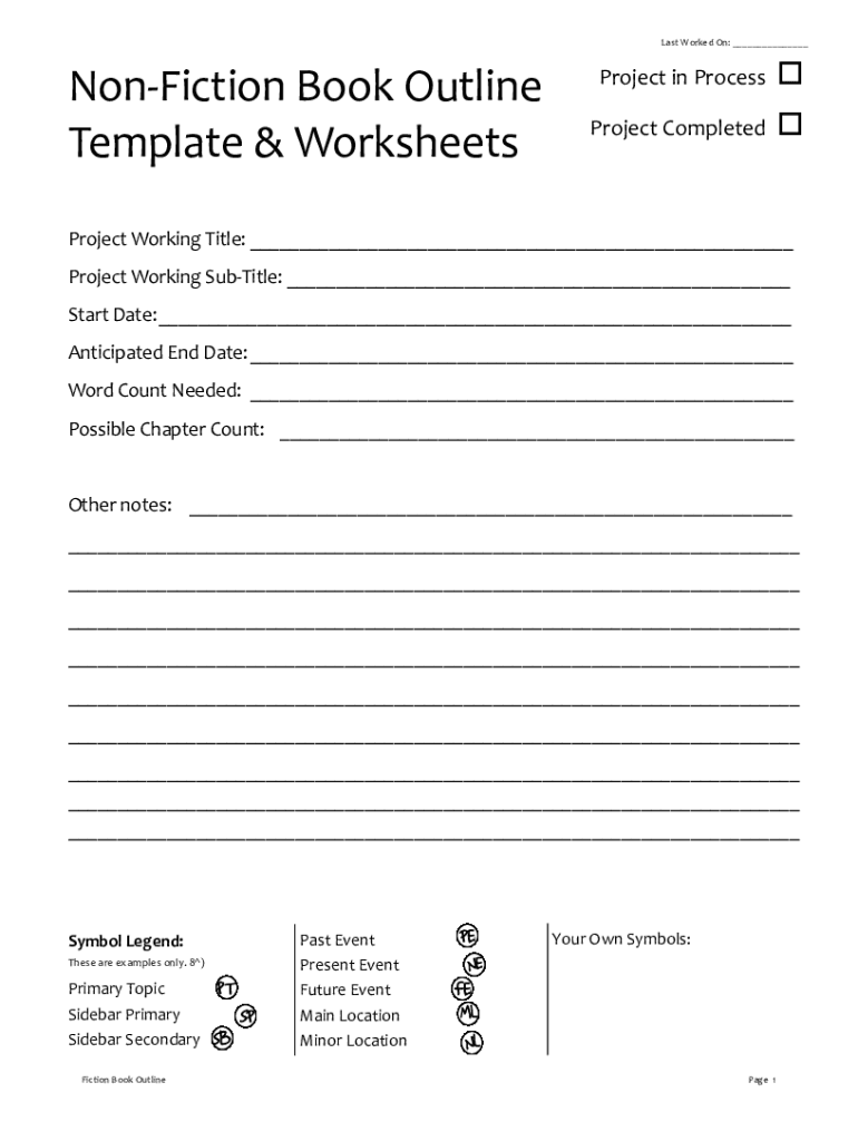 Novel Outline Template Chapter By Chapter Pdf Fill Out Sign Online DocHub
