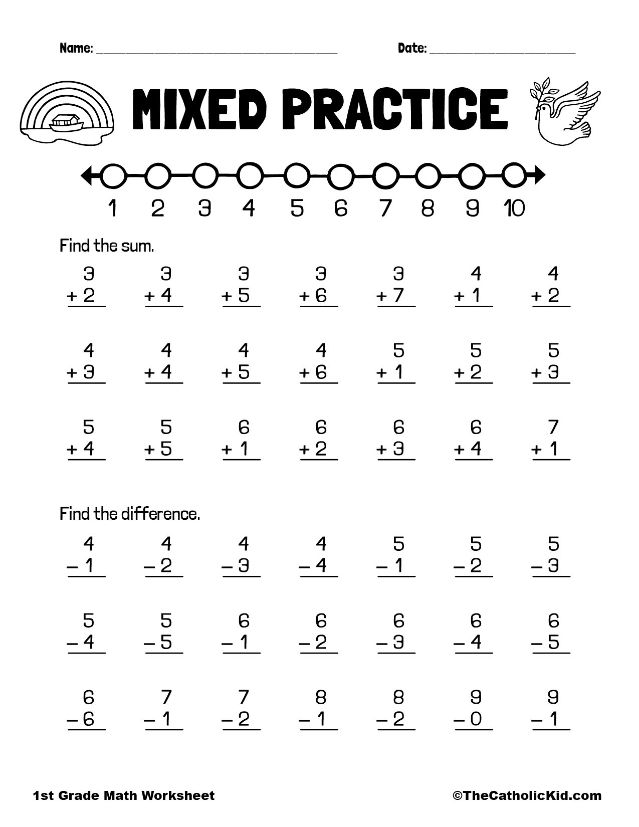 1st Grade Multiplication Worksheets