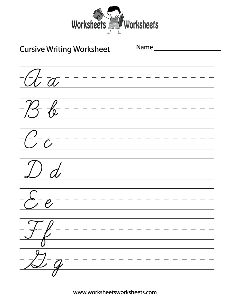 Practice Cursive Writing Worksheet Free Printable Educational Worksheet Cursive Writing Worksheets Cursive Writing Practice Sheets Teaching Cursive Writing