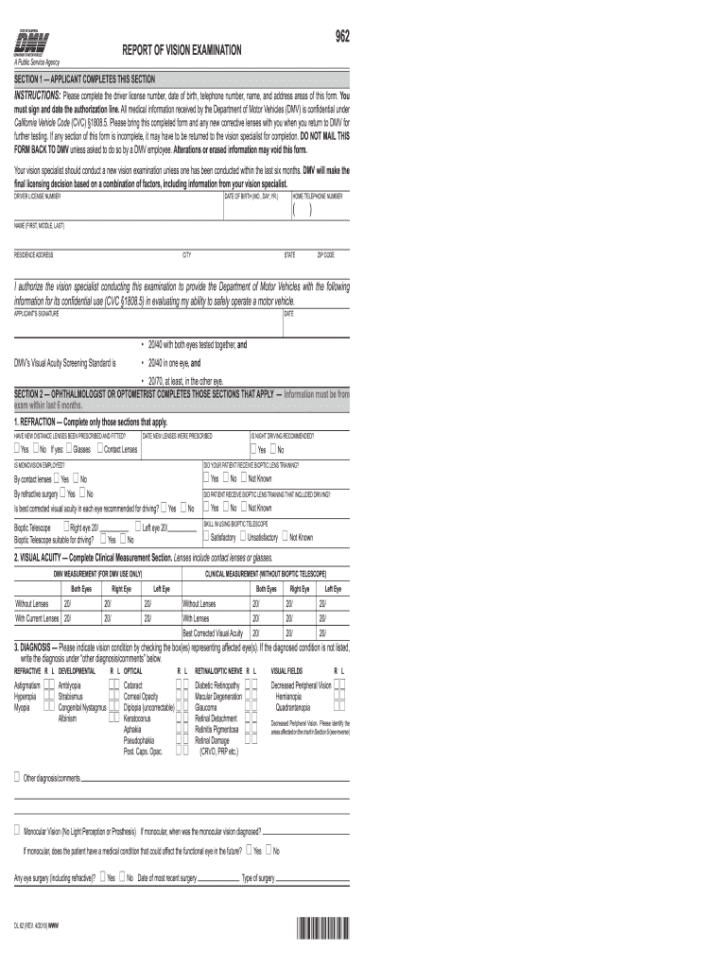 California Dmv Eye Chart 2023 - Printable Worksheets