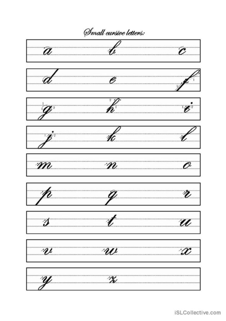 Pre Cursive Writing Worksheets Pdf