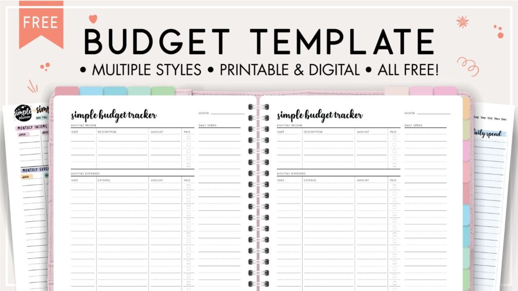 The Best Budget Template To Help Manage Your Money