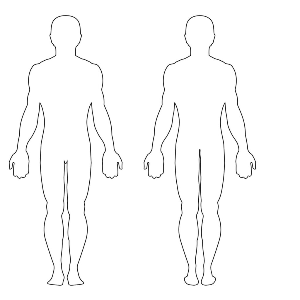 The Extraordinary Free Human Body Outline Printable Download Free Clip Art Throughout Blank Body Map Template Picture Be Body Outline Body Map Free Human Body