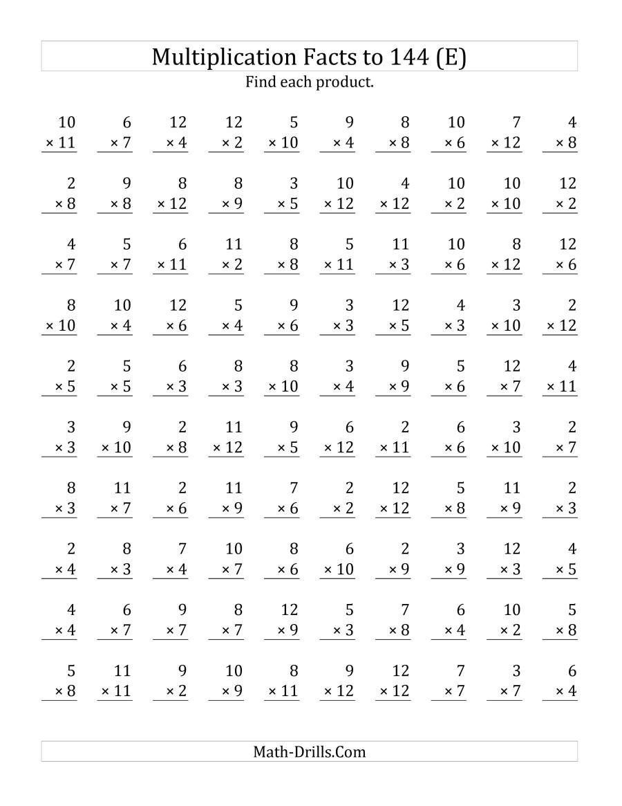 Multiplication Worksheets Zeros And Ones