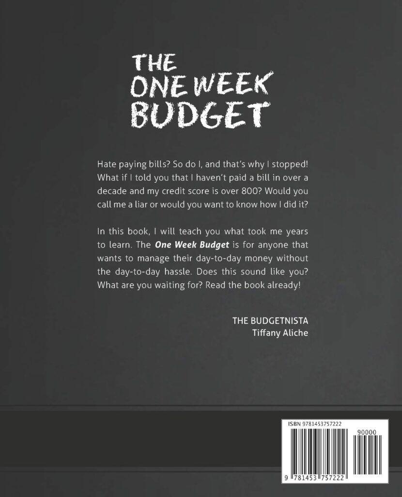 The Budgetnista Budget Worksheet