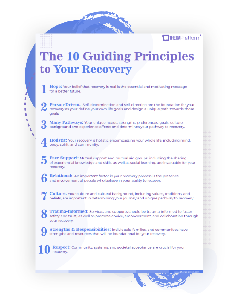 Addiction And Recovery Worksheets